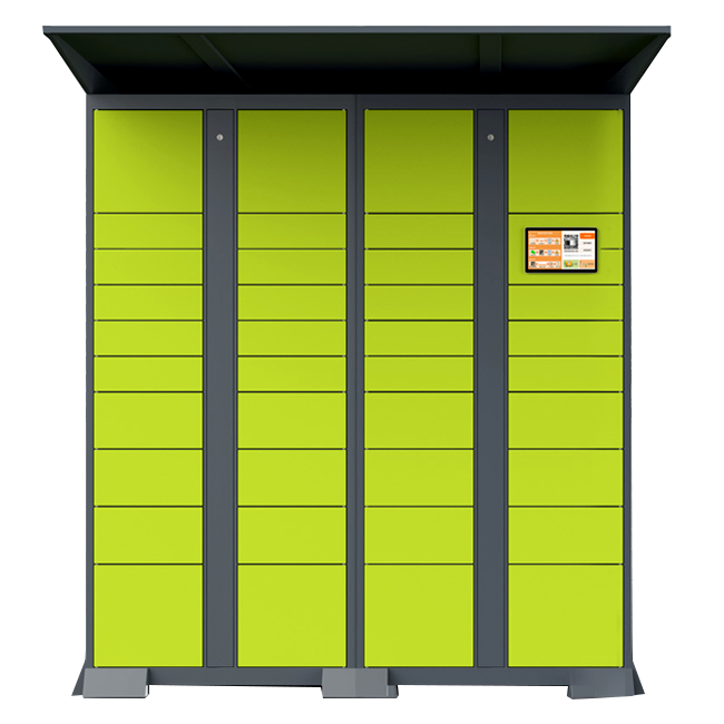 outdoor parcel delivery intelligent controller smart locker for courier in school, building, community