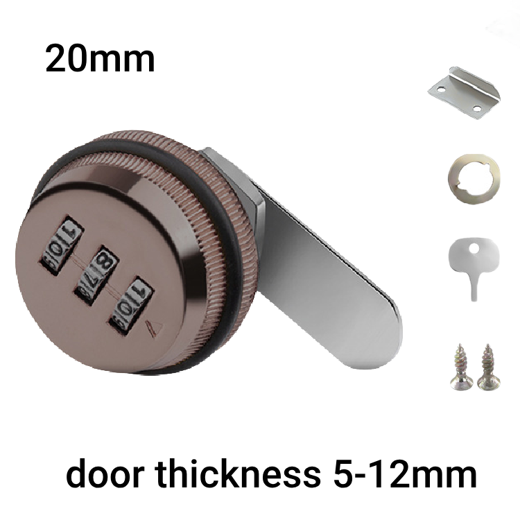 high quality zinc alloy cabinet hardware fitting cam lock mailbox lock for smart home furniture drawer door thickness 15mm