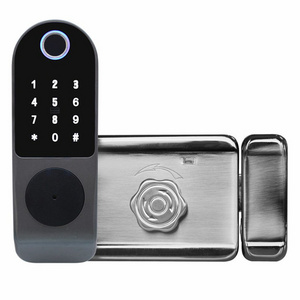 Anti-theft Tuya Smart Lock Keyless Fingerprint Door Lock With Card Wireless Access Control Keypad