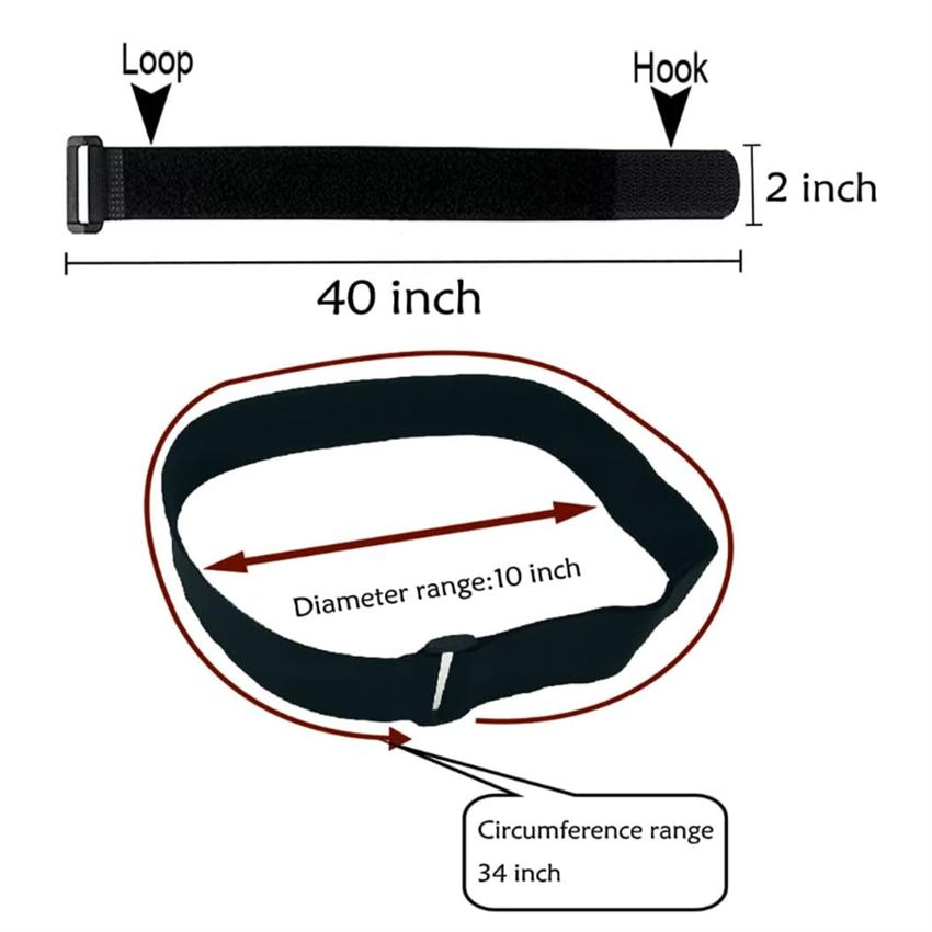 Super Stretch Storage Strap Extension Cord Wrap Magic Securing Cord Organizer for Camping Gear