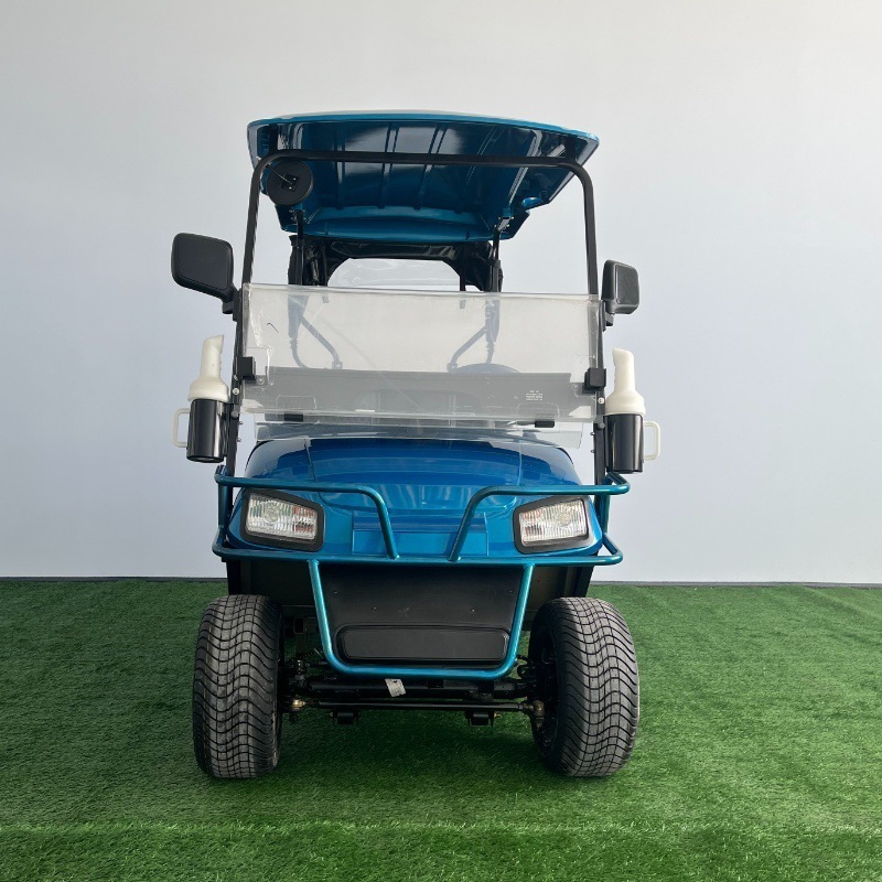 uwant 2+2 Seater Electric Golf Cart/Golf Buggy For Sale Lithium Battery 5KW7KW System  gas powered electric golf cart