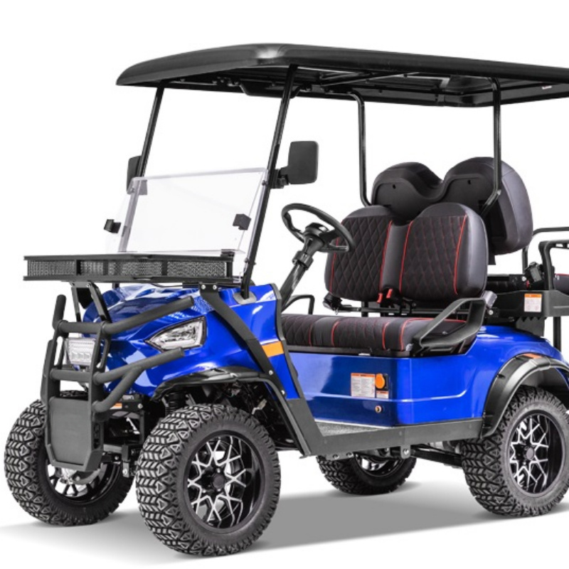 uwant CE Approved Mini 4 Seater Golf Club Cart Max 100KM Lithium Hi Fi Speaker Prices Electric Golf Cart club car