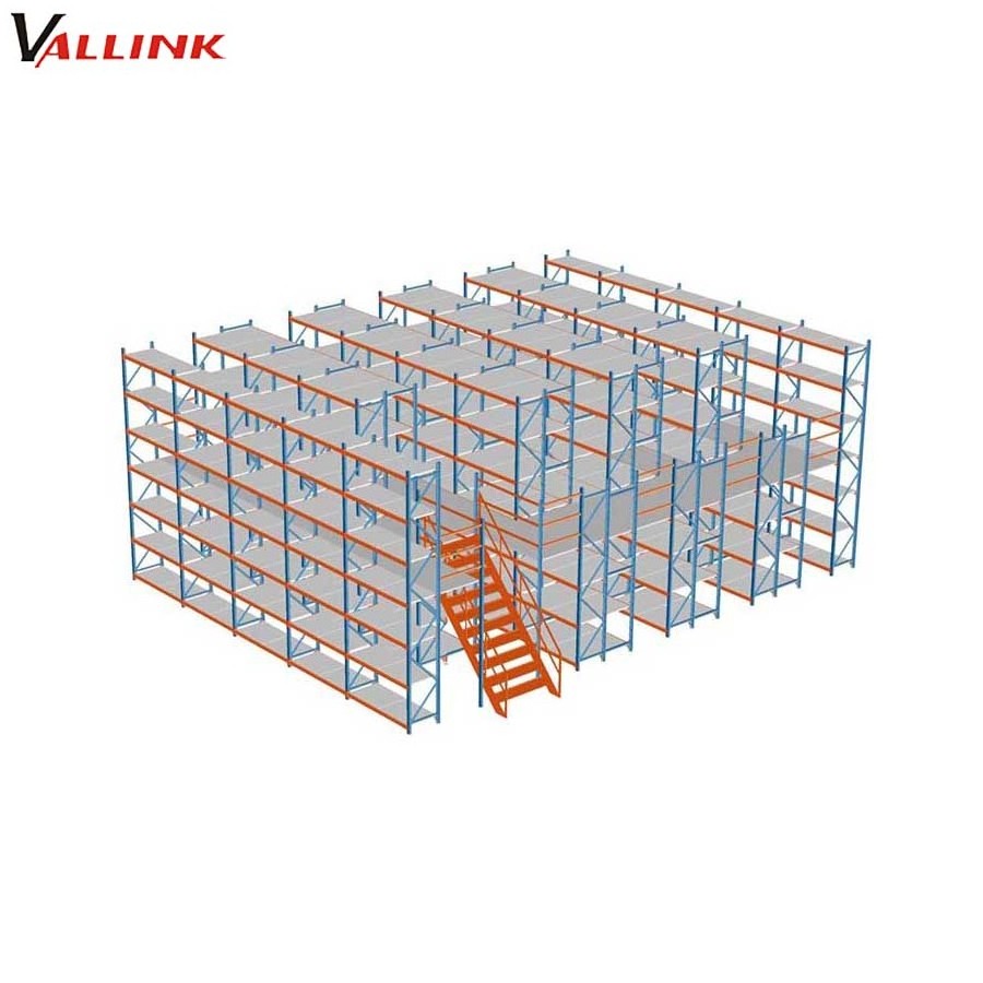 Warehouse Free Standing Modular Mezzanine Floor Kits