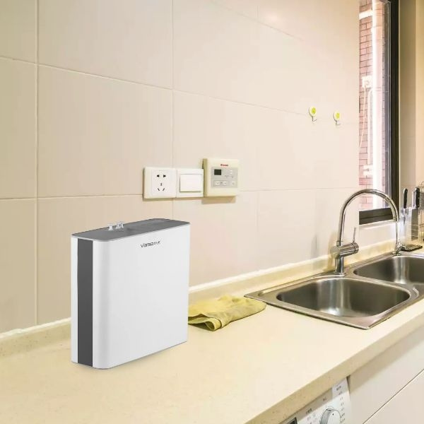 guangdong touchless tea bar under sink alkaline uf water ionizer machine filter cartridge without refrigerator  water treatment