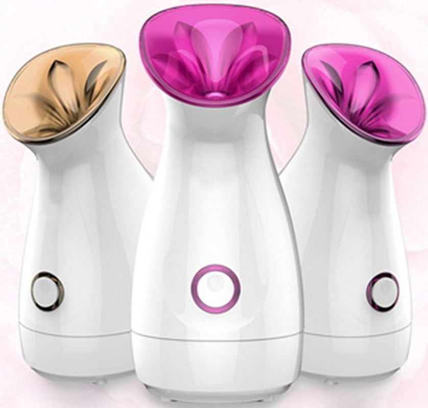 Dropshipping cheap professional mini water face mist facial steamer with rotating nozzle facial care appliances nano mist spray