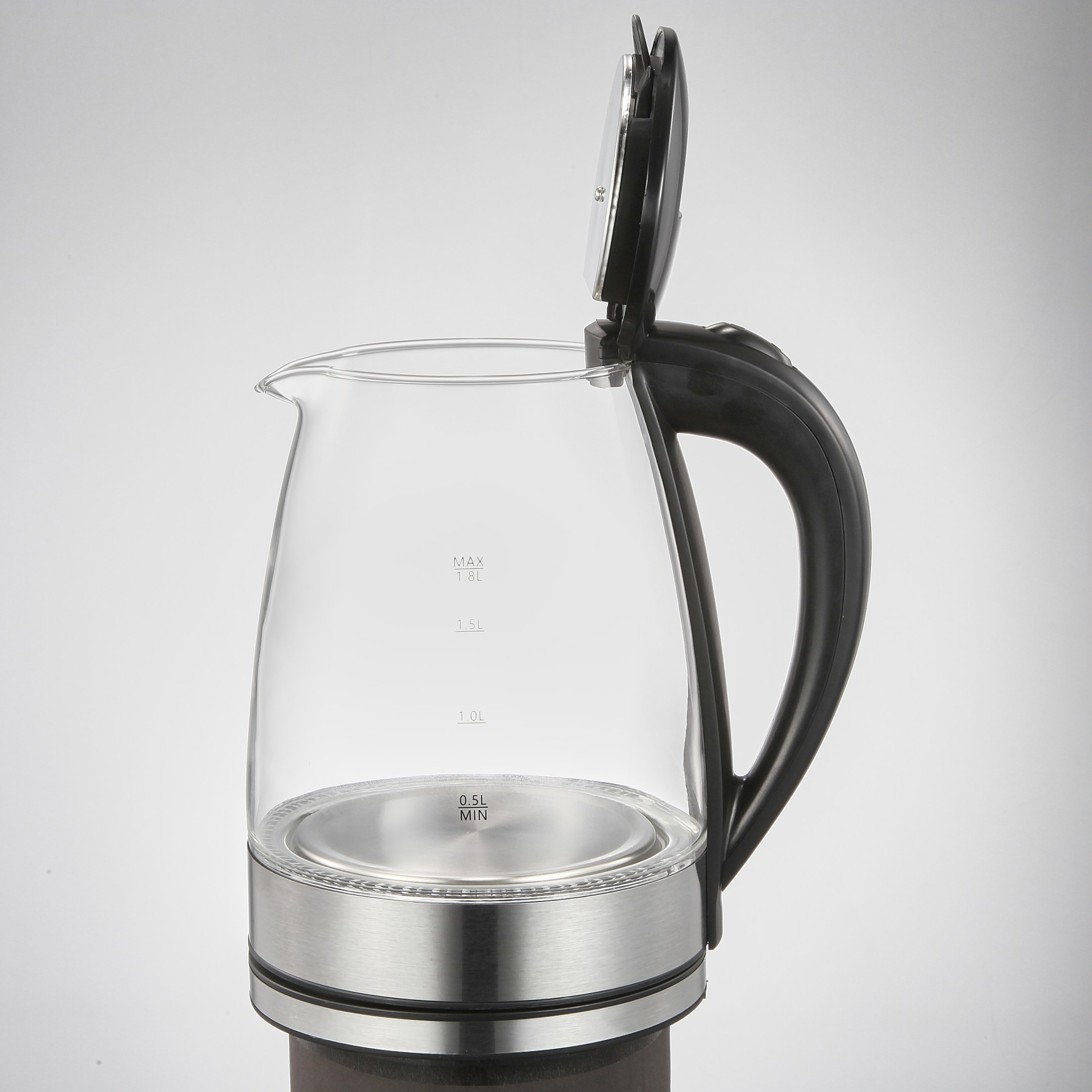 Glass with tea filter stainless steel tea travel small portable electric kettle coffee hotel electric tray kettle electrical