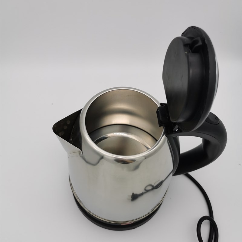 Kitchen electronic appliances induction heating water boiler black travel kettle electric small stainless steel electric kettle