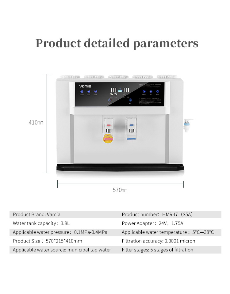 Reverse osmosis plant hot and cold dispenser freestanding water dispensers reverse osmosis membrane water treatment machinery