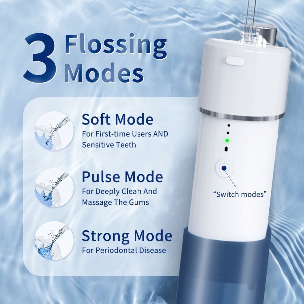 Flosser tooth brush holder and cleaner dazzling white tooth cleaner water flosser teeth whitening pen faucet irrigator oral