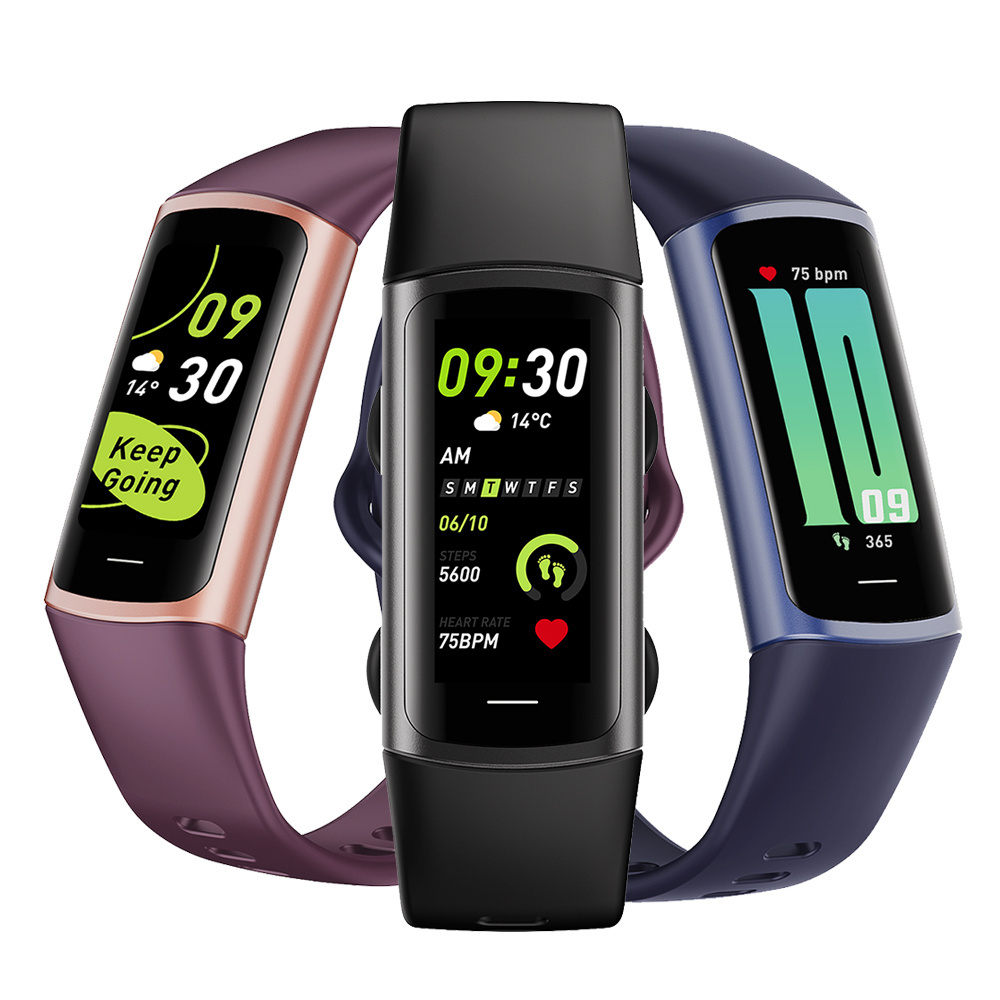 Full hd touch screen smart watch android ios mobile phone smart band sport heart rate blood pressure monitor wristband