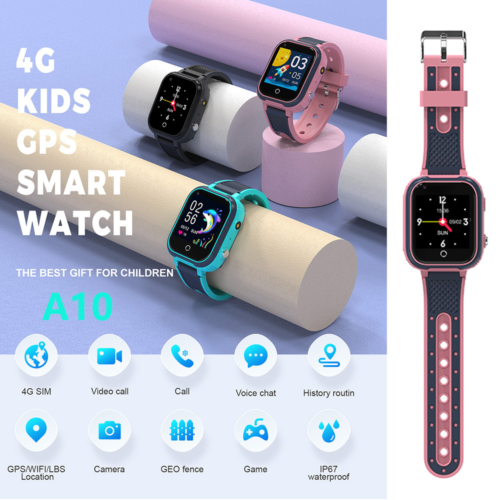 Smart watch montre enfant reloj inteligente con tarjeta 5g 4g sim ultra connected simcard children tracker smart watch