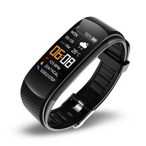 Health sleep fitness band activity step heart rate tracker blood pressure weather sport smart watch ring bracelet