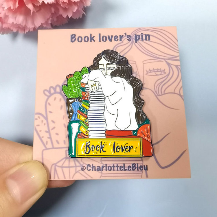 Vast Gifts Promotional Best Quality Pin Badge Cartoon Design Hard Enamel Pins Metal Custom Pins with Backing Cards