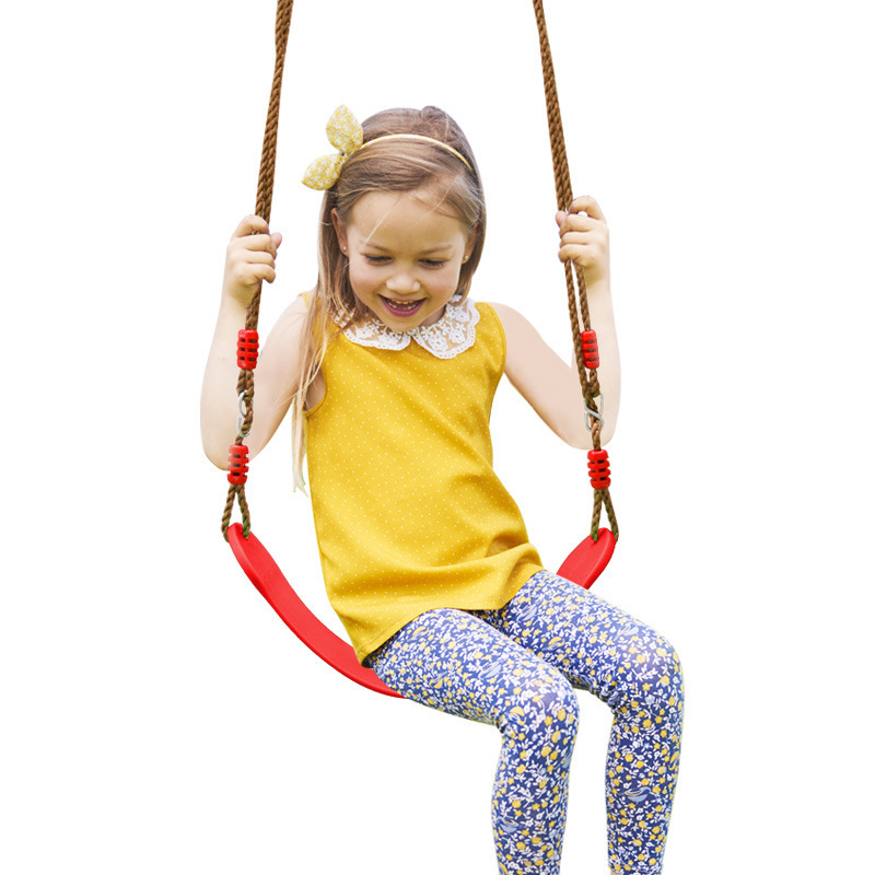 Garden Kids Playground Accessories Outdoor Hight Duty EVA Plastic Flexible Belt Swing Seat