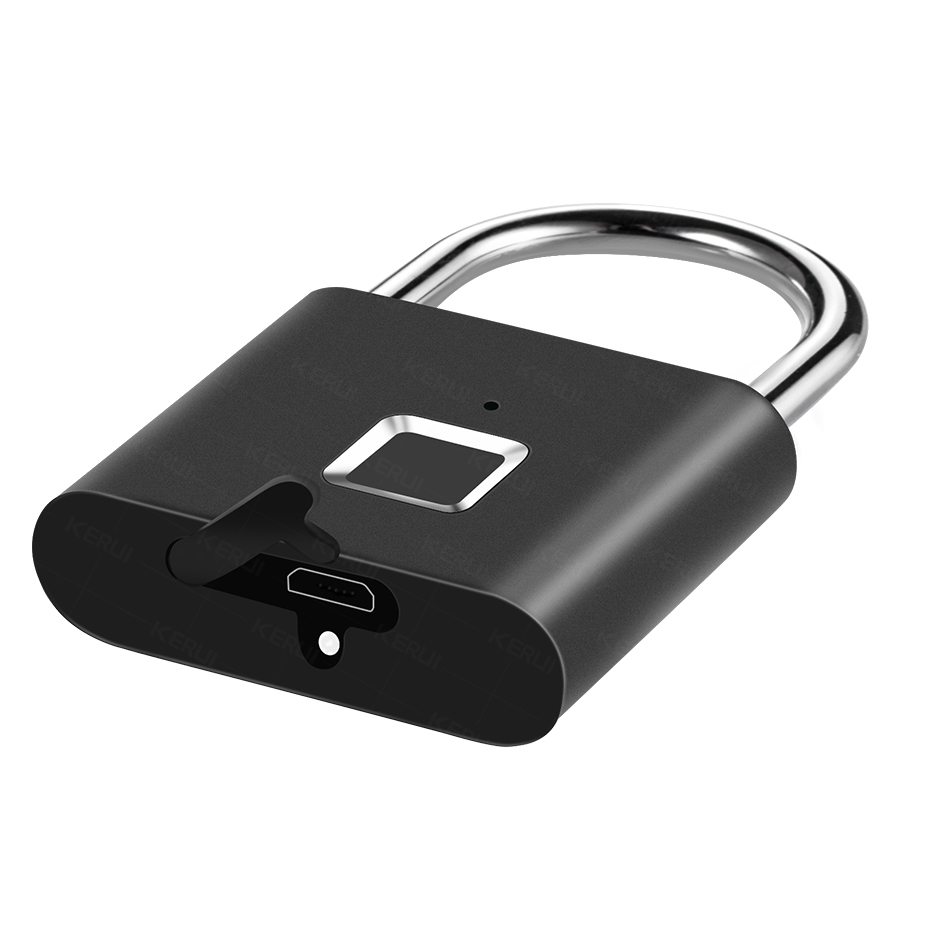 Mini Size  Smart Fingerprint Digital Lock  Door Lock  Luggage Padlock Cabinet Lock