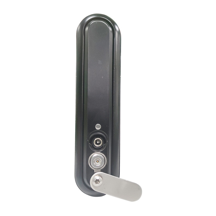 VIANS electric cabinet lock Stainless Steel black high salt spray resistance handle lock