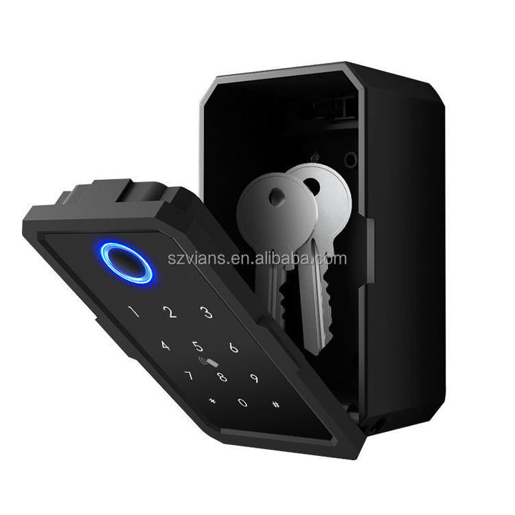 vians Smart Lock box TT TUYA Lock APP Remote Access Wireless House Key Door Handle Wall Mounted Outside Lock box