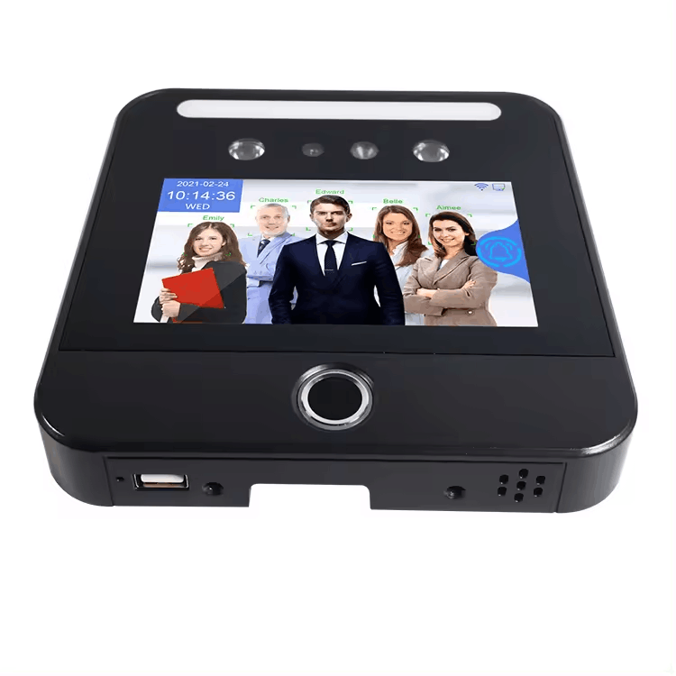 VIANS 5 Inch WiFi Biometric Fingerprint Time Attendance Device Recognition WDR 5 Person Office apartment Access Control system