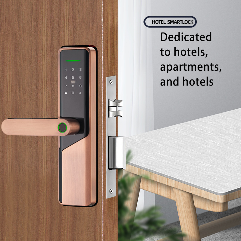 VIANS Fingerprint Tuya App Password Apartment Room Digital Cerradura Inteligente apartment Smart Door Lock