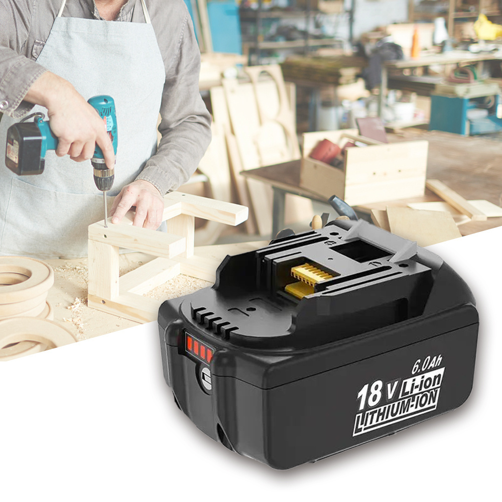 Hot Exchange Battery BL1850 18V 6.0Ah Hot Exchange battery 18V Lithium-ion battery compatible with Makita 18V BL1850