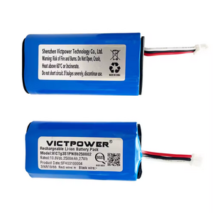 VICTPOWER Factory Wholesale Rechargeable Li-Ion 2500Mah Batteries 3S1P 18650 10.8V Battery Pack 27wh for Massage Gun