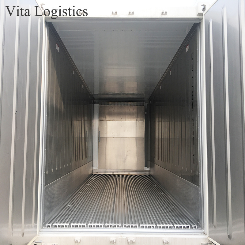 Good Compressor Refrigerated Container Unit Trade Refrigerator Organizer Storage Containers New 40Ft Reefer Container For Sale