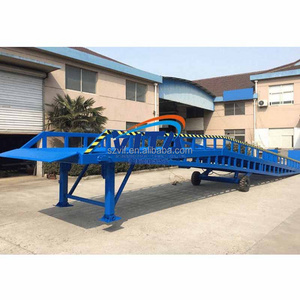 8Ton 12Ton Truck Hydraulic Warehouse Mobile Container Dock Loading Ramp Yard 11M Dock Leveler