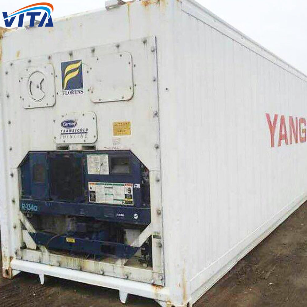 Sold best price used 20ft 40ft reefer container in China