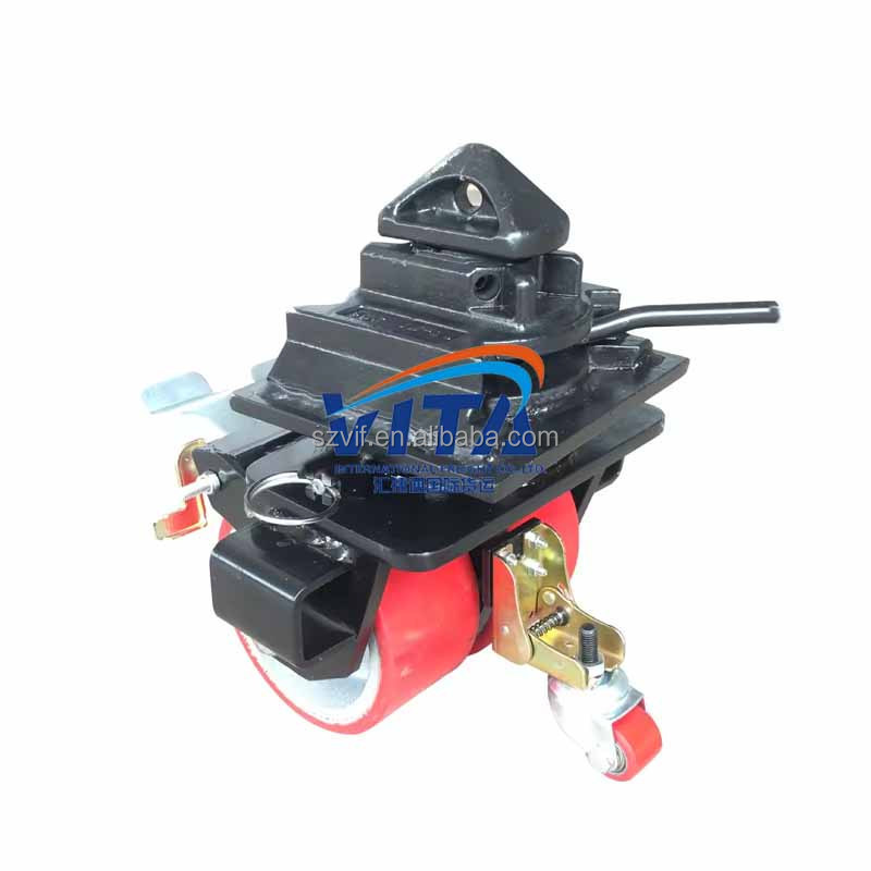 Manufacturer Heavy Duty 3 Inch 4 Inch 5 Inch Pu Pp Tpr Cart Wheel Container Industrial Caster Wheels Trolley Wheels