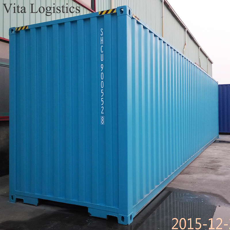 40HQ Shipping Container New Sale in Shenzhen Second Hand 40ft Dry Containers VITA Carbon Steel CSC 20ft Dry Container from China