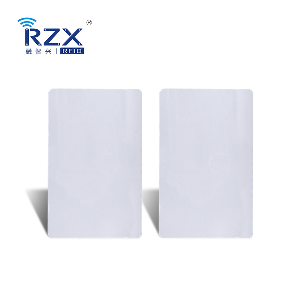 Wholesale In Stock Cheap Blank White 4K RFID Smart Card for ID card printers / Devices