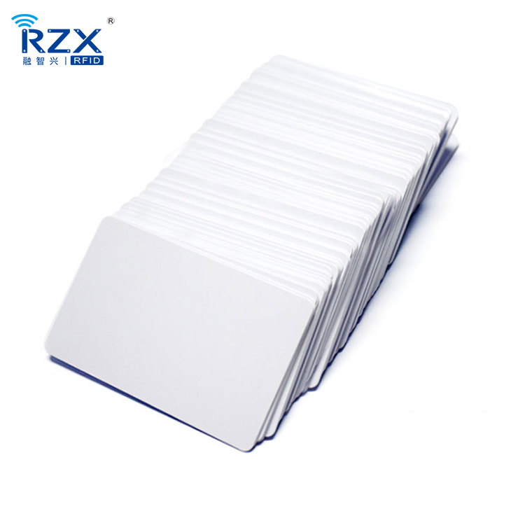 Wholesale In Stock Cheap Blank White 4K RFID Smart Card for ID card printers / Devices