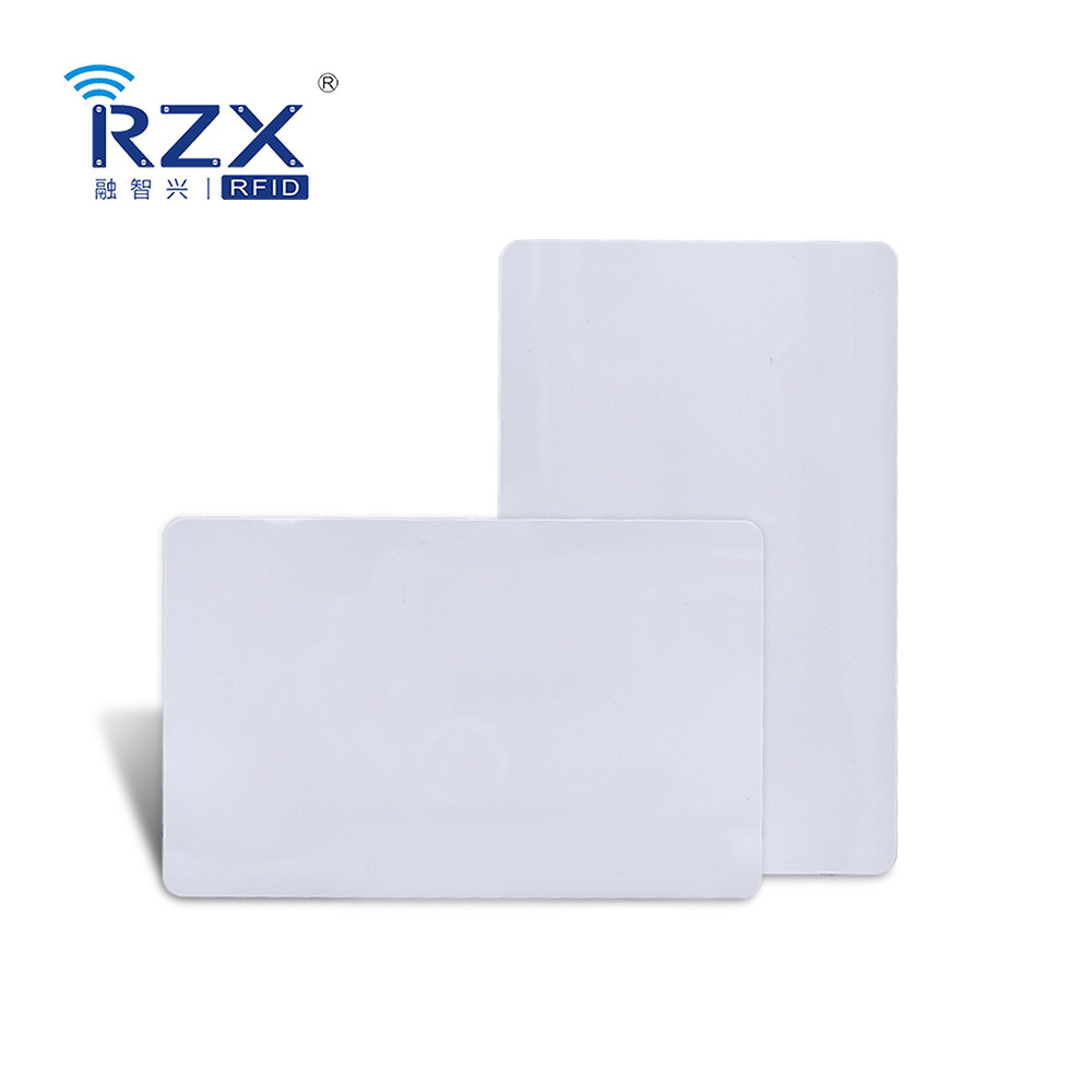 Wholesale In Stock Cheap Blank White 4K RFID Smart Card for ID card printers / Devices