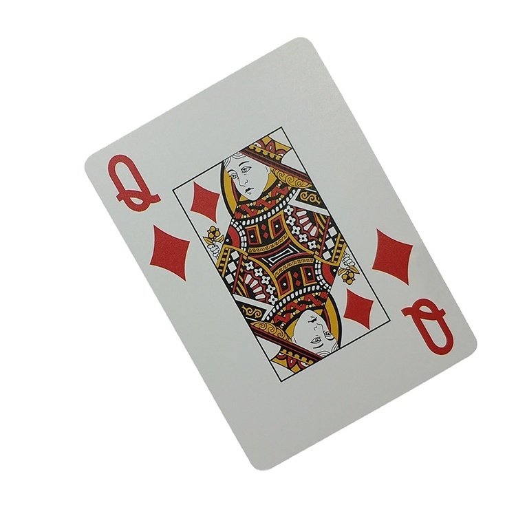 ISO 15693 ICODE SLIX Chip RFID Poker Playing PVC Card for Casino