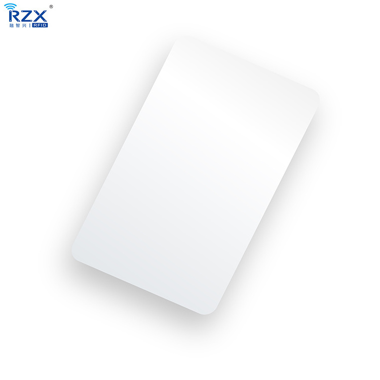 High Security  White Mifare Desfire EV1 4K 13.56mhz Rfid Smart Blank Plain PVC Card Transportation systems Ticketing systems