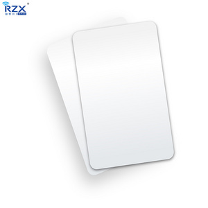 High Security  White Mifare Desfire EV1 4K 13.56mhz Rfid Smart Blank Plain PVC Card Transportation systems Ticketing systems