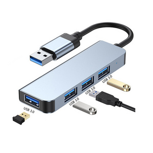 USB 3.0 Hub Type C USB C USB OTG 4 Port Multi Splitter Adapter Laptop Accessories USB3.0 4 Por HUB For Xiaomi Lenovo Macbook Pro