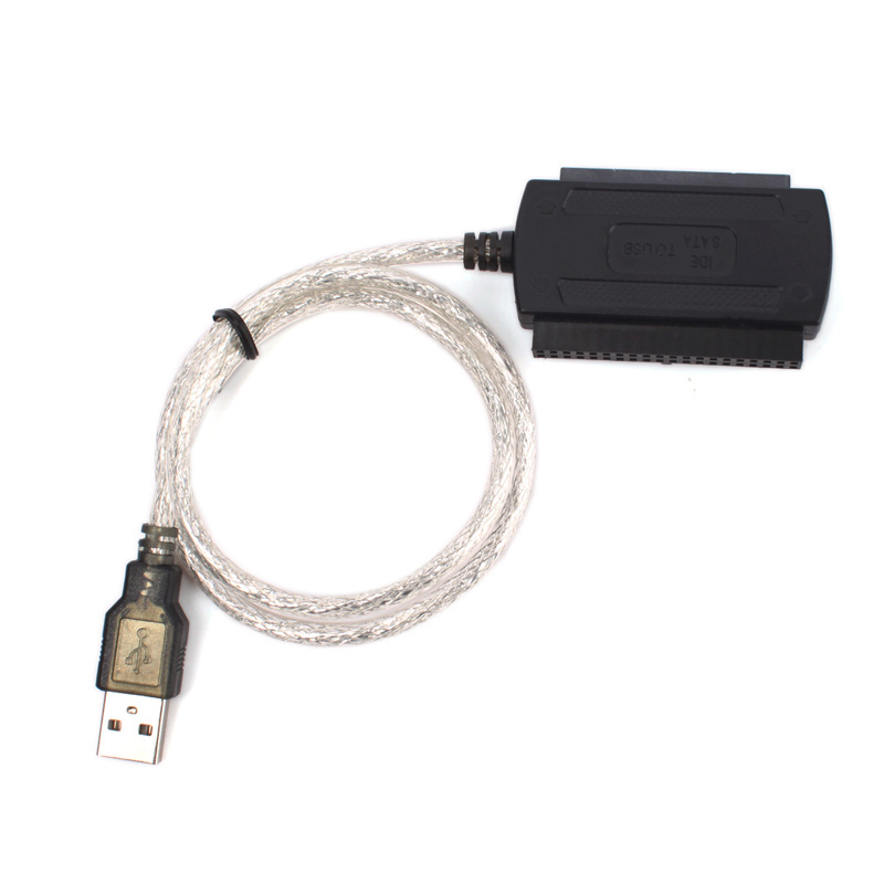 Wholesale 3 in1 USB 2.0 IDE SATA S-ATA 2.5 3.5 Inch Hard Drive Disk HDD Adapter Cable USB to IDE for PC Laptop Converter