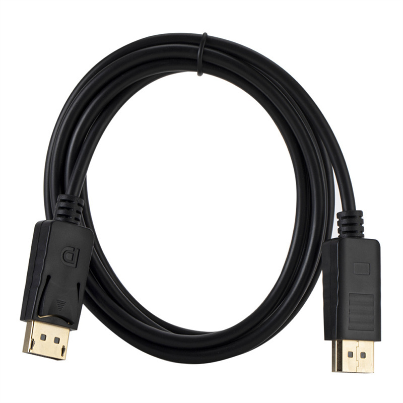 DisplayPort 1.2 Cable 1.8M 1080P HDR Display Port Audio Cable for Video PC Laptop TV Display Port 1.2 DP to DP Cable