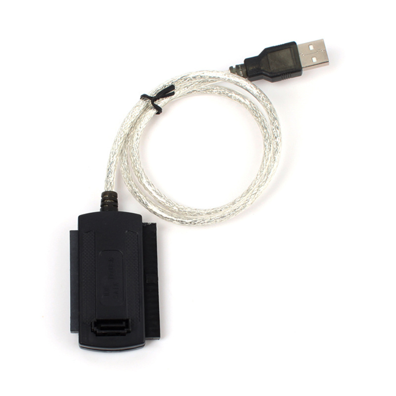 Wholesale 3 in1 USB 2.0 IDE SATA S-ATA 2.5 3.5 Inch Hard Drive Disk HDD Adapter Cable USB to IDE for PC Laptop Converter