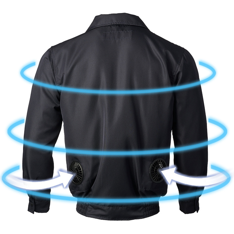 Wholesale Factory Price Eco-friendly Waterproof USB Charging Air Conditioner Cool Jacket