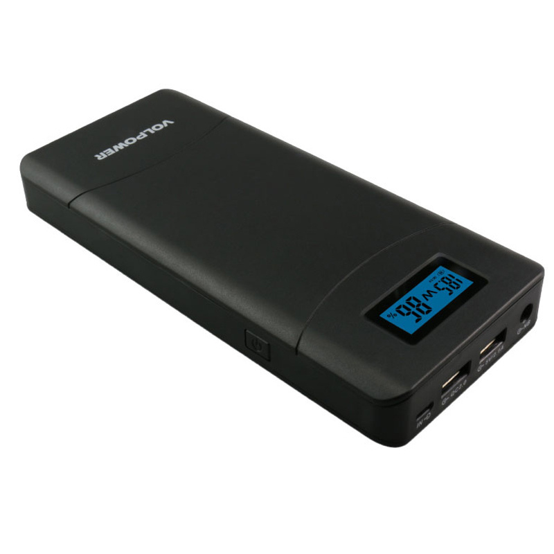 new arrival P65 DC output 65W 5v 6v 9v 12v 16.5v 19v 20v 24v Pass through Power bank for charge and discharge