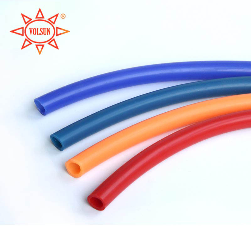 Transparent silicone rubber tubing