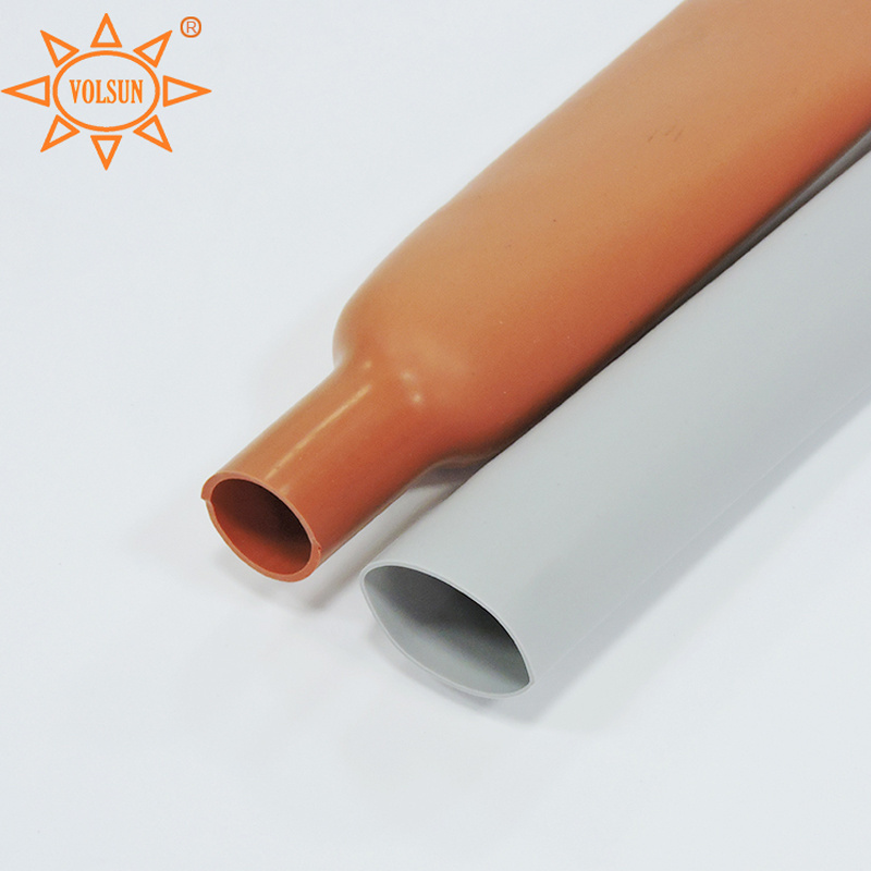 1.7:1 High Temperature 200 C Thick Wall Silicon Heat Shrink Clear Tube