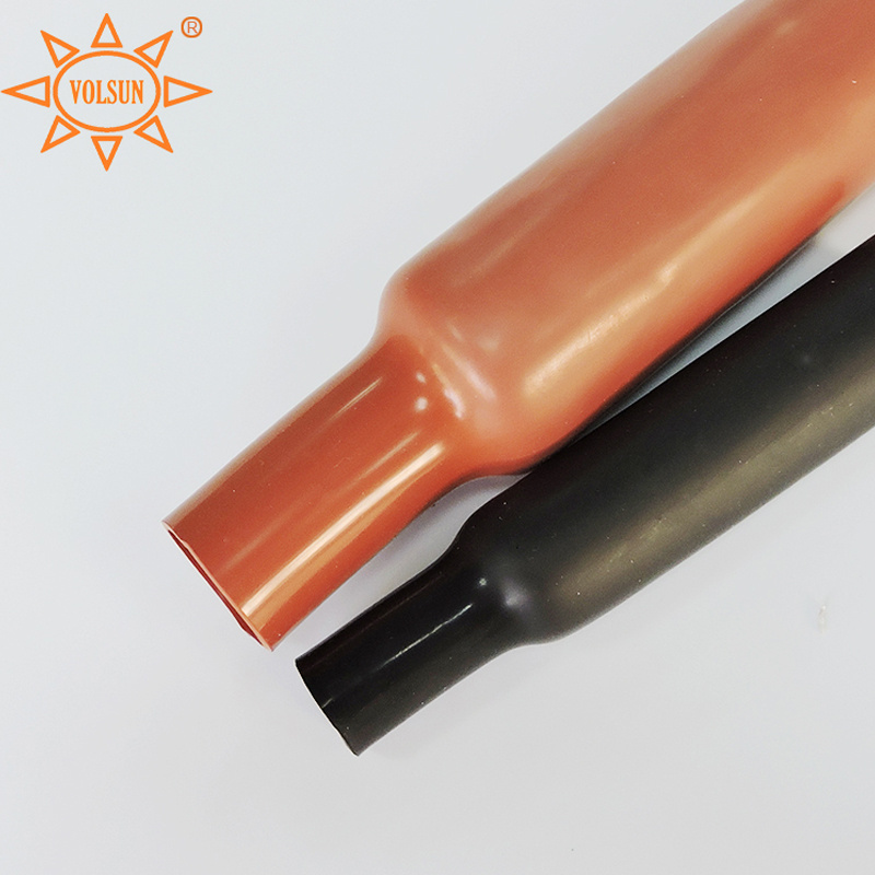 1.7:1 High Temperature 200 C Thick Wall Silicon Heat Shrink Clear Tube