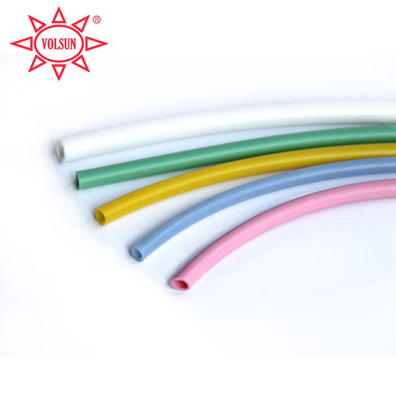 Transparent silicone rubber tubing