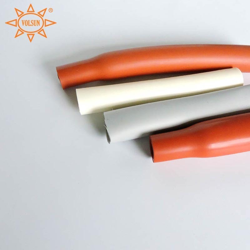 1.7:1 High Temperature 200 C Thick Wall Silicon Heat Shrink Clear Tube