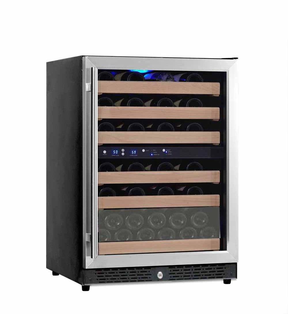 Built in wine refrigerator in refrigerator