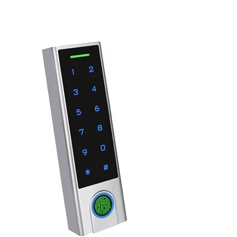 Fingerprint Access Control Kit Wireless door lock 433MHz Remote Control Invisible Lock Security Lock with Password Keypad