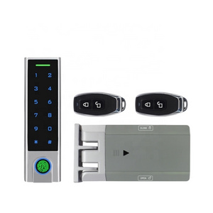 Fingerprint Access Control Kit Wireless door lock 433MHz Remote Control Invisible Lock Security Lock with Password Keypad